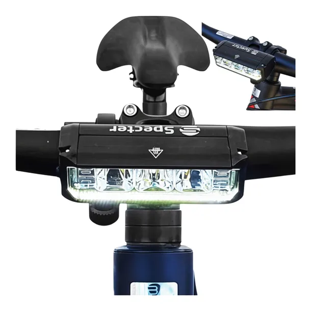 LAMPKA ROWEROWA SPECTER EOS610 LED 1000LM USB WODOODPORNA 9 TRYBÓW IPX65