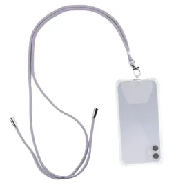 smycz-do-telefonu-kluczy-smyczka-na-szyje-szara
