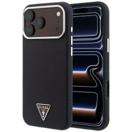 etui-do-iphone-18-pro-max-17-pro-max-guess-kevlar-triangle-logo-magsafe