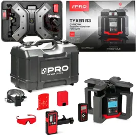 niwelator-laserowy-pro-tyxer-3-czerwona-wiazka-zasieg-700-m-rotacyjny