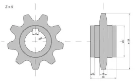 kolo-zebate-podajnika-z-9-klin-claas