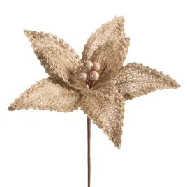 sztuczna-poinsecja-bezowa-juta-28-cm-gwiazda-betlejemska-x12