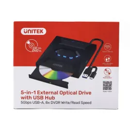 unitek-nagrywarka-zewnetrzna-dvd-cd-hub-usb-5gbps-czytnik-kart-sd