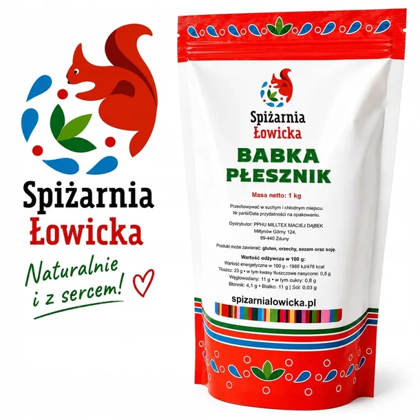 Babka płesznik 100% Błonnik 1kg