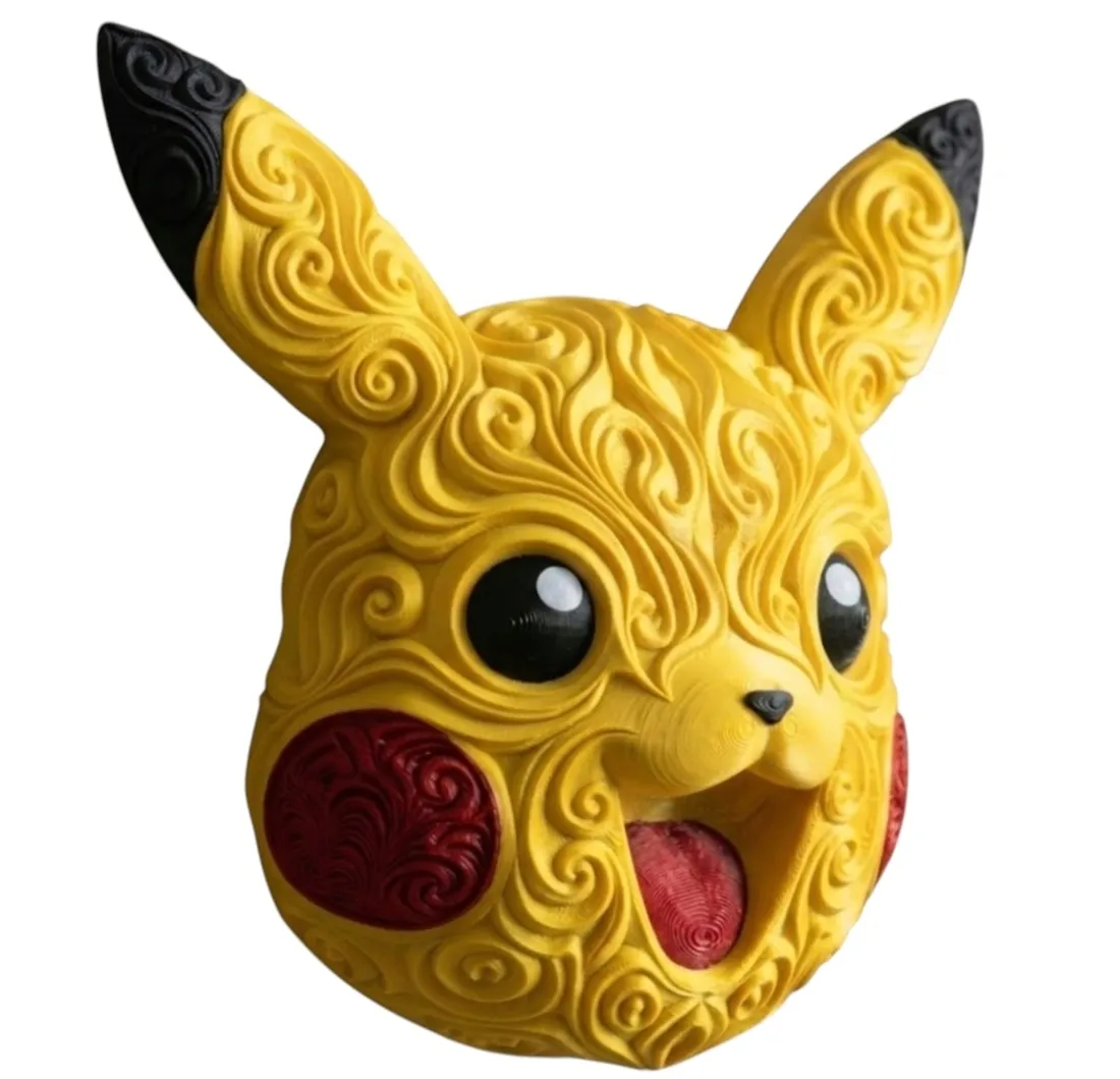 pikachu-dekoracja-scienna-wall-art-3d