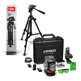 laser-krzyzowy-tyxer-4dg-zestawplus-statyw-fotograficzny-hl-l1201-zielony