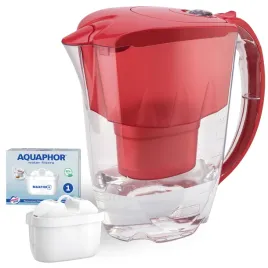 dzbanek-filtrujacy-aquaphor-jasper-czerwony-28l-1-wklad-b25-maxfor