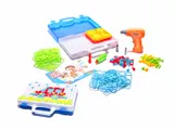 puzzle-klocki-w-walizce-wkretarka-151-elementow-stan-nowy