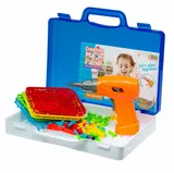 puzzle-klocki-w-walizce-wkretarka-151-elementow-stan-nowy-plec-chlopcy-dziewczynki