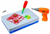 puzzle-klocki-w-walizce-wkretarka-151-elementow-stan-nowy-material-plastik