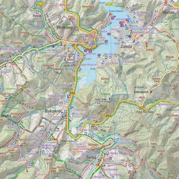 bieszczady-mapa-wodoodporna-plan-2021-wydawnictwo-plan