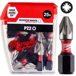 milwaukee-bity-udarowe-shockwave-cd-pz2-25mm-25szt