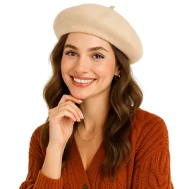beret-damski-etoile-du-matin-jasnobezowy
