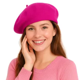 beret-francuski-damski-etoile-du-matin-fuksja