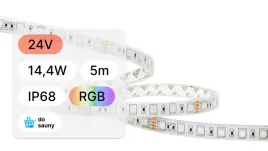 tasma-led-5m-rgb-do-sauny-24v-144w-60-led-ip68-koloroterapia