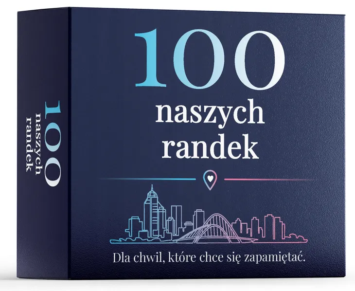 NASZE RANDKI 100 Kart Pomysły Randki Gra Par DZIEŃ KOBIET Prezent PREMIUM