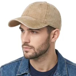 czapka-z-daszkiem-meska-bejsbolowka-jeans-przecierana-vintage-bezowa