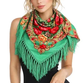 chusta-damska-szal-szalik-w-kwiaty-highland-green