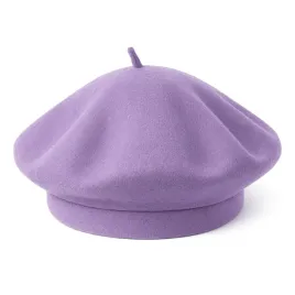 beret-damski-jasnofioletowy-welna-akryl-uniwersalny