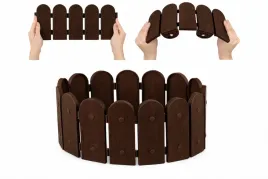 palisada-ogrodowa-plotek-trawnikowy-240cm-brazowy-6-segmentow-pp