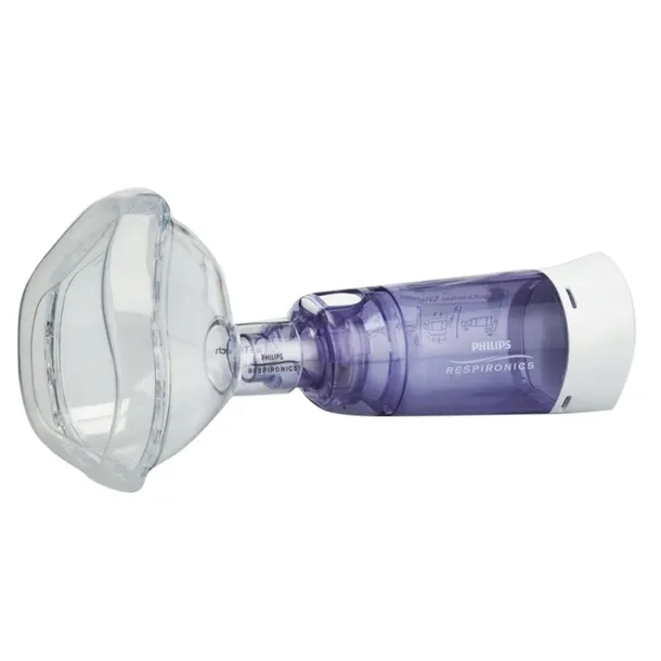 KOMORA INHALACYJNA Z DUŻĄ MASKĄ PHILIPS RESPIRONICS OPTICHAMBER DIAMOND