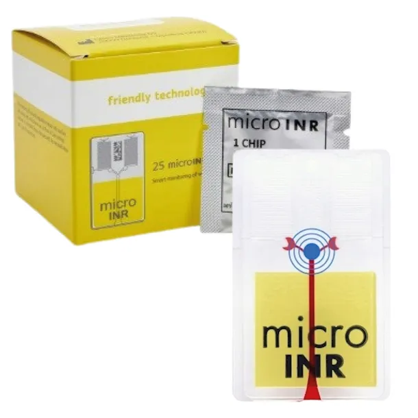 MICROINR PASKI DO POMIARU INR 6 GODZIN STABILNOŚCI 25 SZT