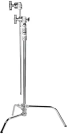 kupo-cl-30mk-30-master-c-stand-with-sliding-leg-kit-and-quick-release-silver