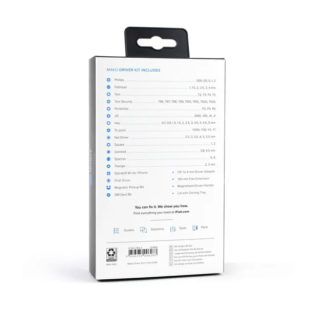 ifixit-mako-64-bit-driver-kit-precision-bit-set-liczba-elementow-w-zestawie-64