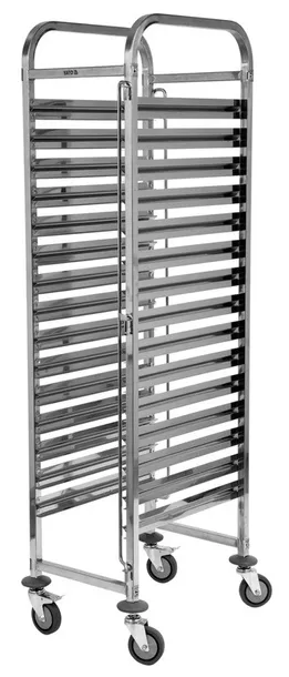 Wózek transportowy do GN 1/1 200kg 170cm stal nierdzewna Yato YG-09070