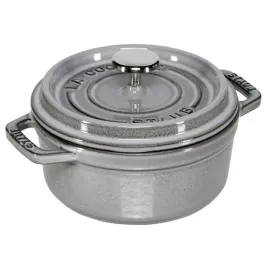 staub-cocotte-12cm-okragly-grafitowy-garnek-zeliwny