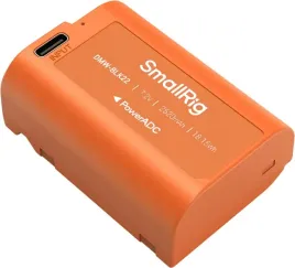 smallrig-4979-camera-battery-usb-c-rechargeable-dmw-blk22-orange