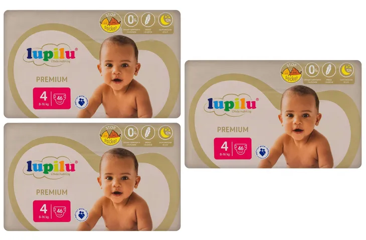 Lupilu Pieluchy Premium 4 Maxi 8-16 kg 230 szt.