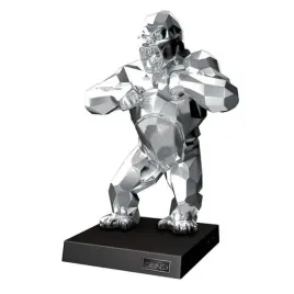 kiwikong-silver-chrome-richard-orlinski-designerska-figurka-goryla-glosnik