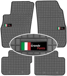 fiat-grande-punto-2005-2009-dywaniki-gumowe-emblemat-modelowy