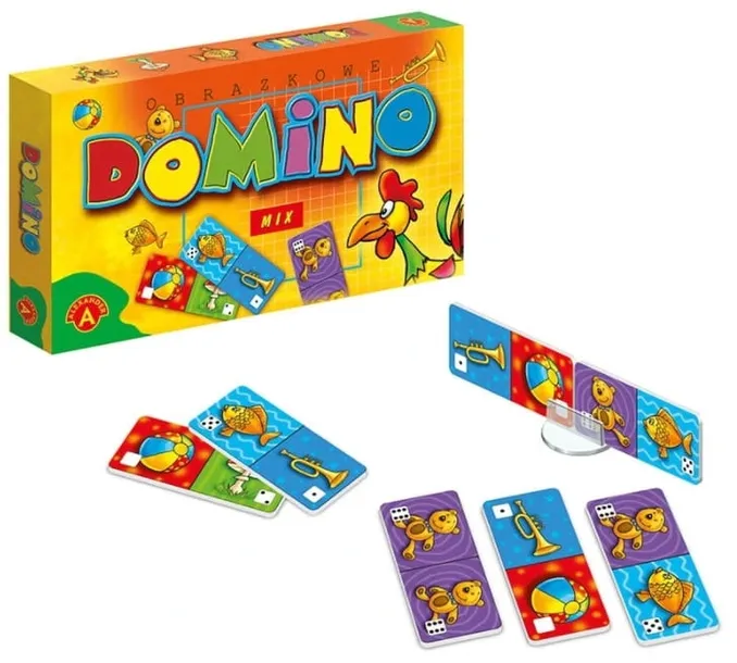 Domino Mix 0202 Alexander Gra Obrazkowa Dla Dzieci