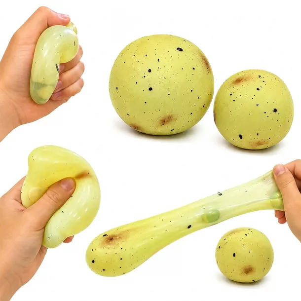 ZIEMNIAK Z WAZELINĄ WAZELINOWY GNIOTEK 6CM SENSORYCZNY SQUISHY ANTYSTRESOWY