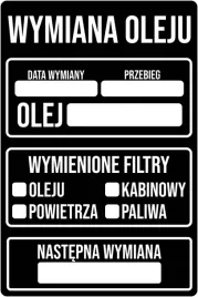 50x-naklejki-serwisowe-serwis-wymiana-oleju-czarne-zamiast-zawieszki-9x6cm