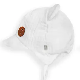czapka-niemowleca-muslin-letnia-z-daszkiem-42-44cm