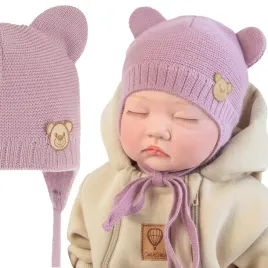 czapka-czapeczka-niemowleca-dla-noworodka-wiazana-wiosna-jesien-36-38cm