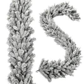swiateczna-girlanda-pokryta-sniegiem-zielona-osniezona-100-cm-100-percent-pe-pcv
