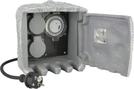 unitec-44244-rozdzielacz-ogrodowy-2-gniazda-timer-ip44-imitacja-kamienia