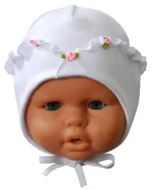 mk-golinscy-czapka-niemowleca-biala-bawelniana-48-cm