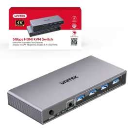 unitek-przelacznik-kvm-8k-60hz-usb-3-0-5gbps-dp