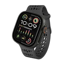 decoded-silicone-ares-o-strap-for-apple-watch-44-46-49mm-black