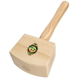 kirschen-carpenter-s-mallet-hornbeam-head-ash-handle-140mm