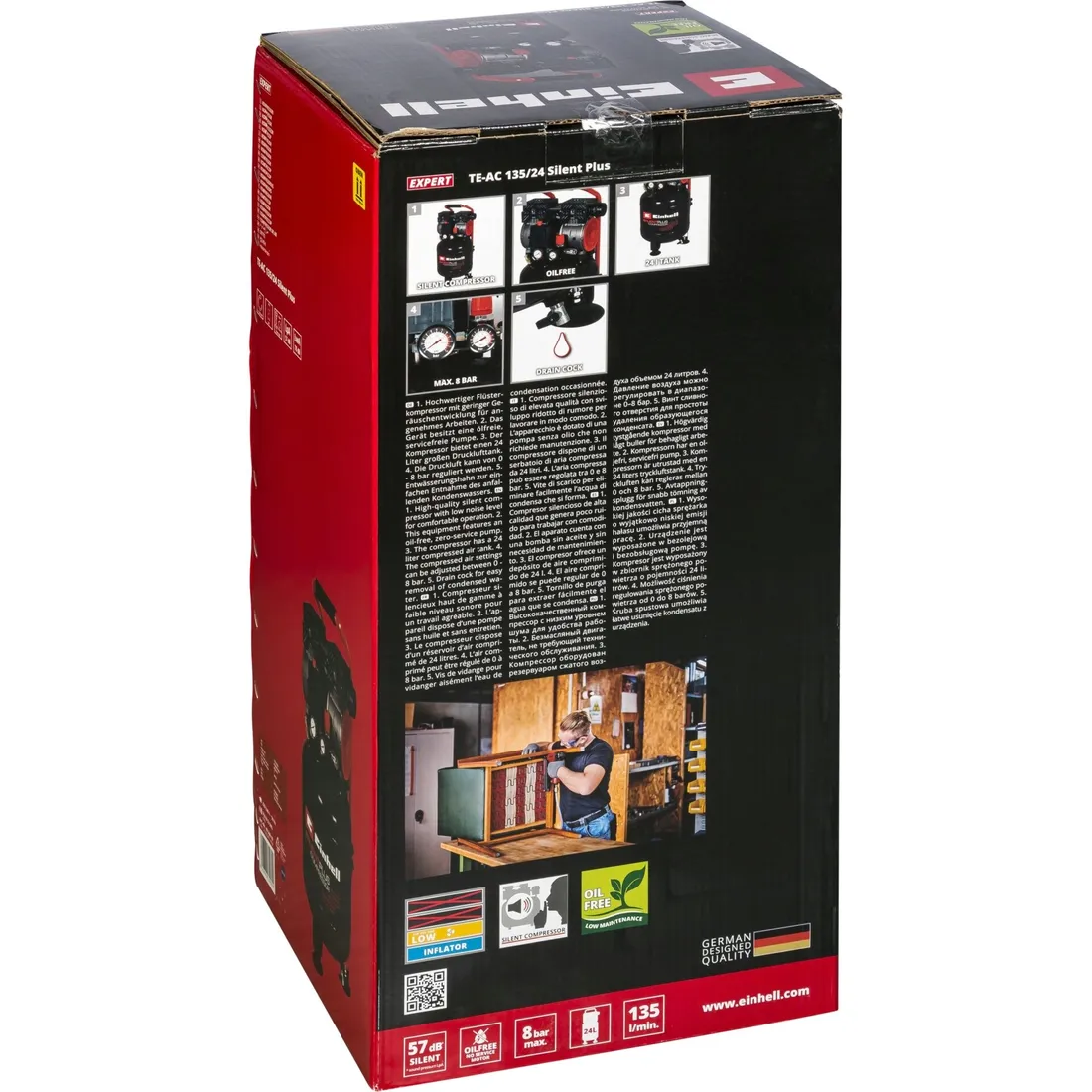 einhell-te-ac-24-silent-kompressor