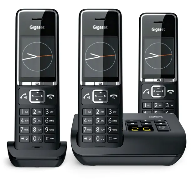 Gigaset COMFORT 550A trio black/chrome