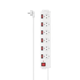 hama-socket-line-6-fach-single-switchable-white-223159