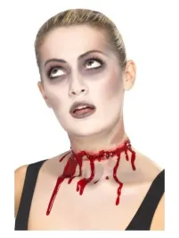 sztuczna-rana-podciete-gardlo-halloween