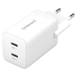 intenso-power-adapter-w40cc-gan-white-2x-usb-c-40w